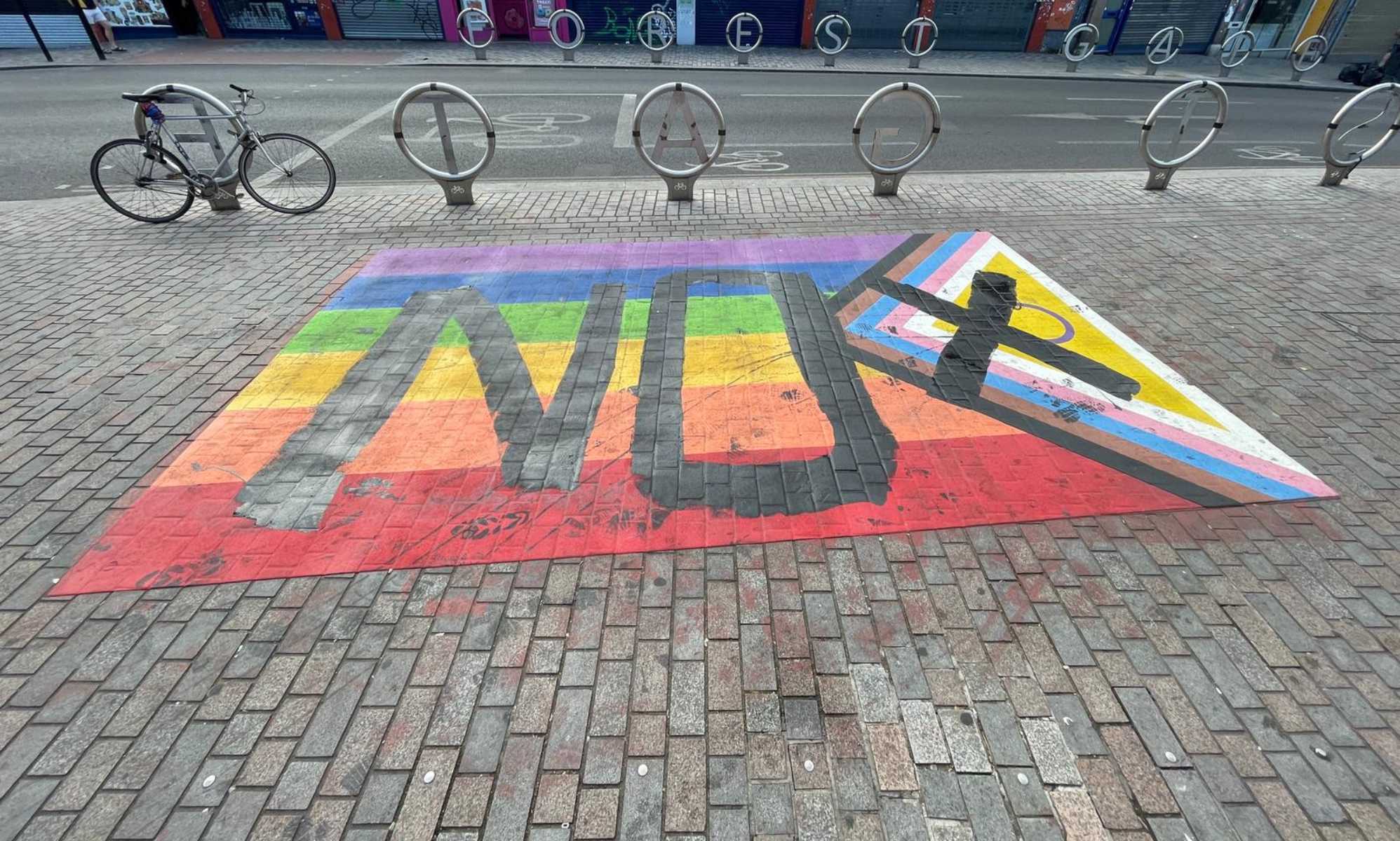 East London Pride flags vandalised for ‘at least the fifth time’