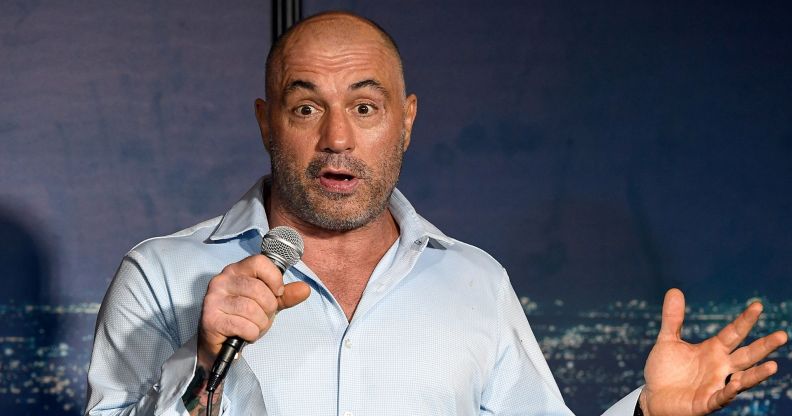 Controversial podcast host Joe Rogan