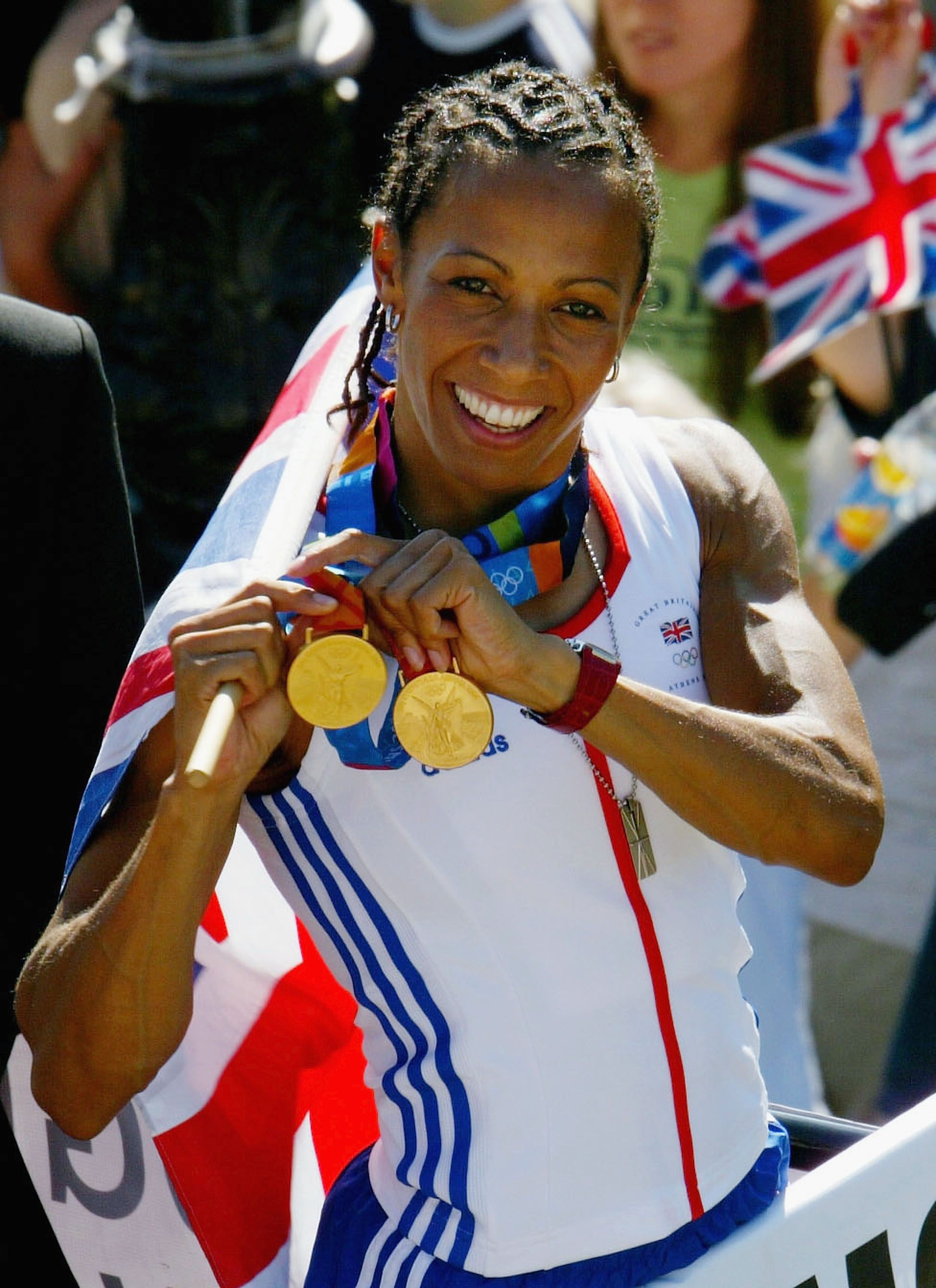 Gay Olympic hero Kelly Holmes' partner and medal tally