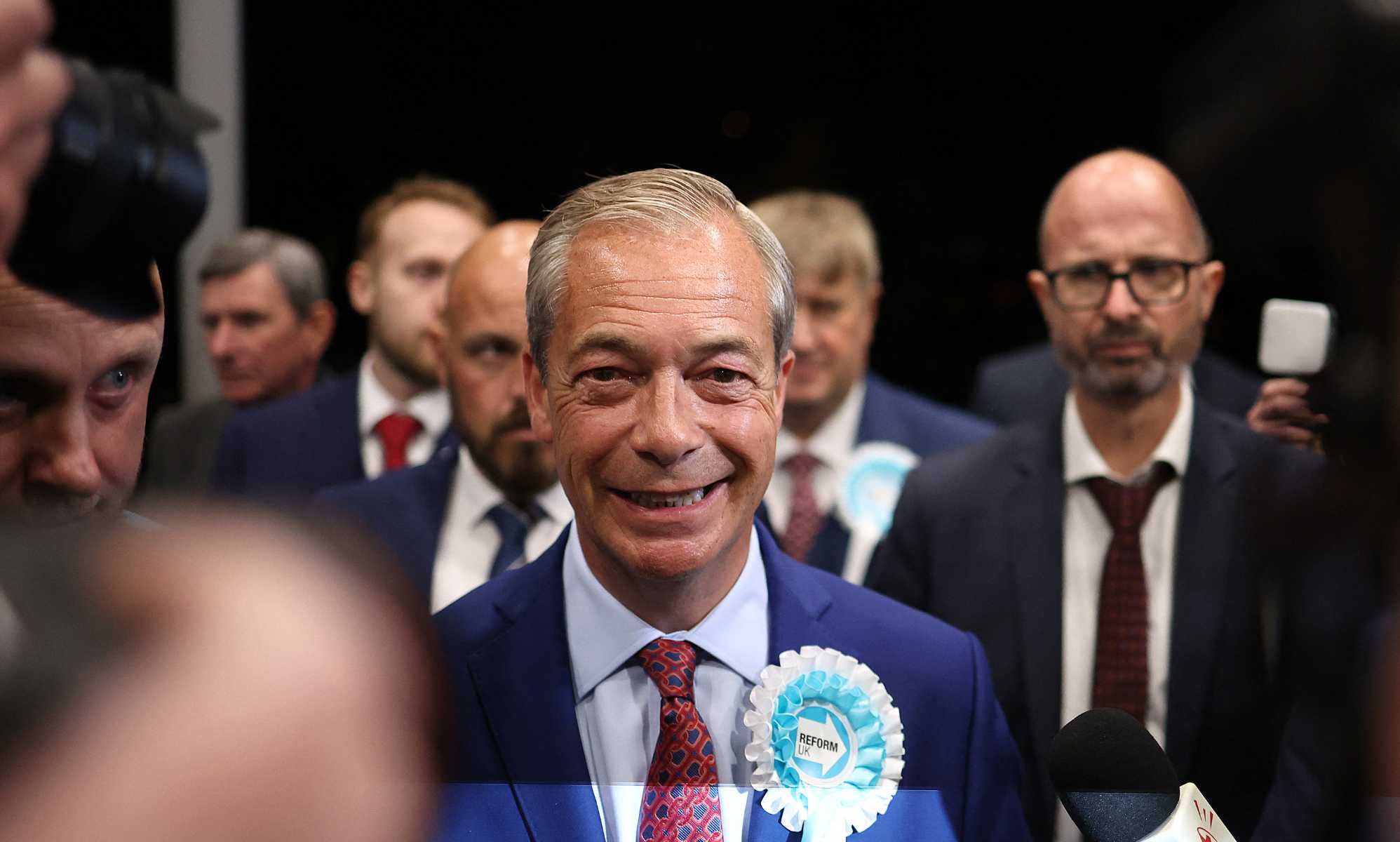 Nigel Farage Becomes MP After Winning Clacton For Reform UK