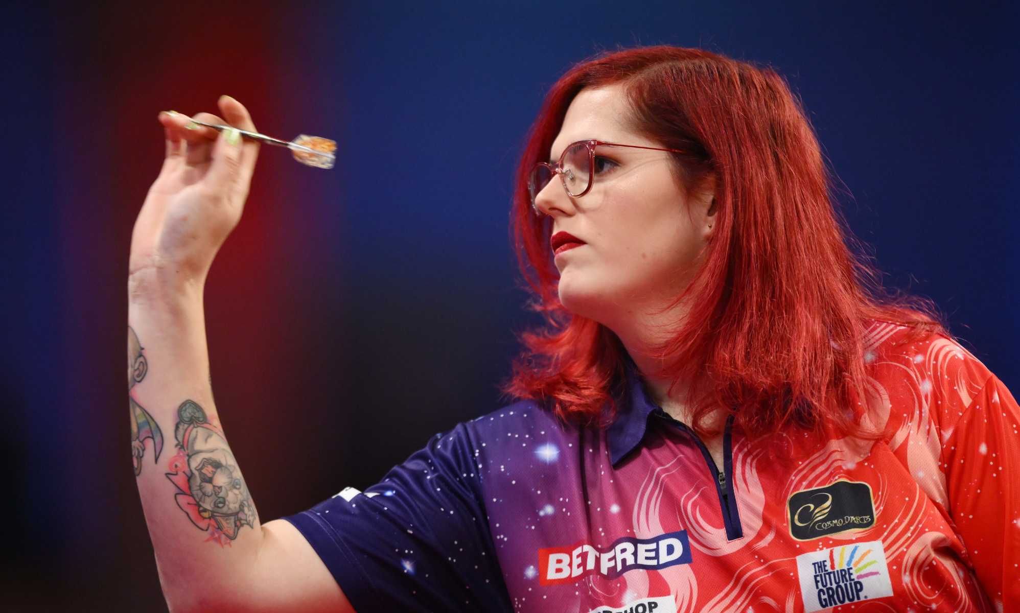 Darts world champion shares support for NoaLynn van Leuven