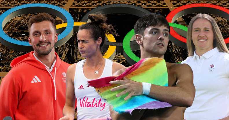 Daniel Jervis, Fiona Crackles, Tom Daley and Kayleigh Powell.