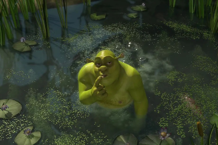 Shrek has farted in his swamp