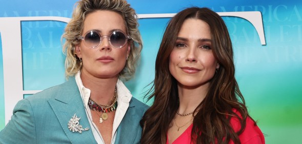 NEW YORK, NEW YORK - JUNE 25: (L-R) Ashlyn Harris and Sophia Bush attend the American Ballet Theatre New York Premiere of "Woolf Works" at The Metropolitan Opera on June 25, 2024 in New York City. (Photo by Jamie McCarthy/Getty Images for American Ballet Theatre)