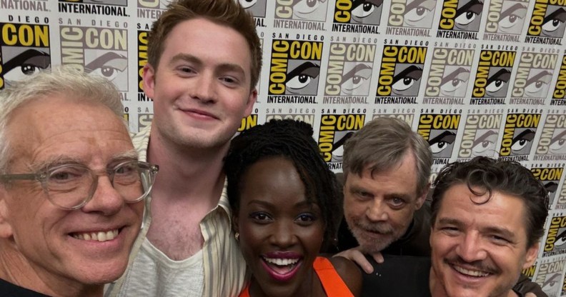 Chris Sanders, Kit Connor, Lupita Nyong’o, Mark Hamil and Pedro Pascal at Comic-Con