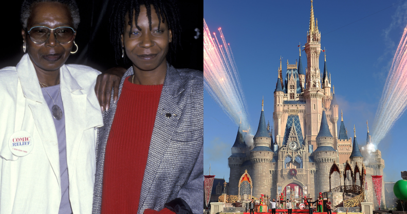 Whoopi Goldberg and her mother Emma Johnson