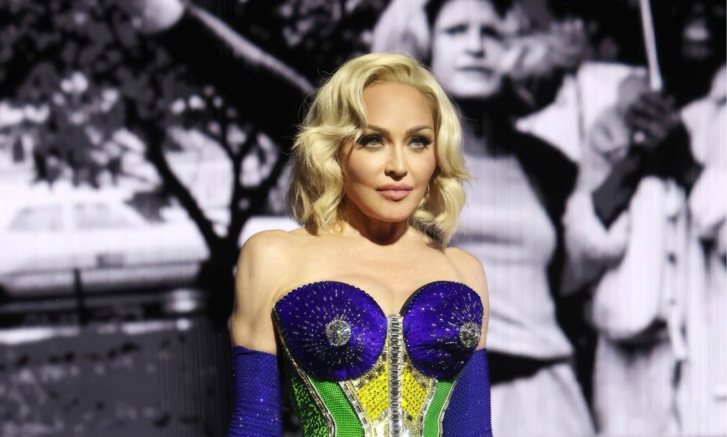 Madonna has teased that her biopic might once again be in the works. (Getty)