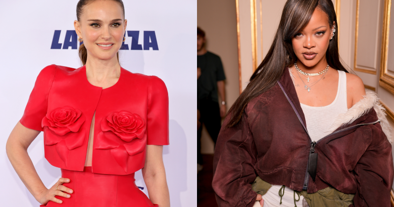 Natalie Portman said meeting Rihanna came at a "formative" time. (Getty)