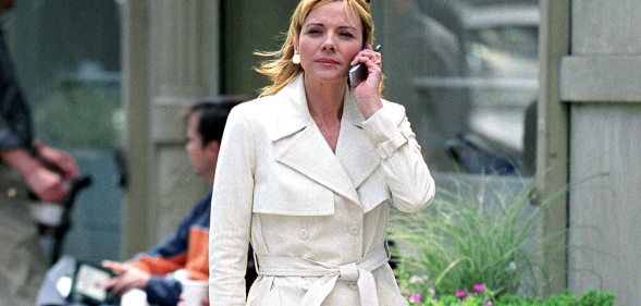 Kim Cattrall in Sex and the City.