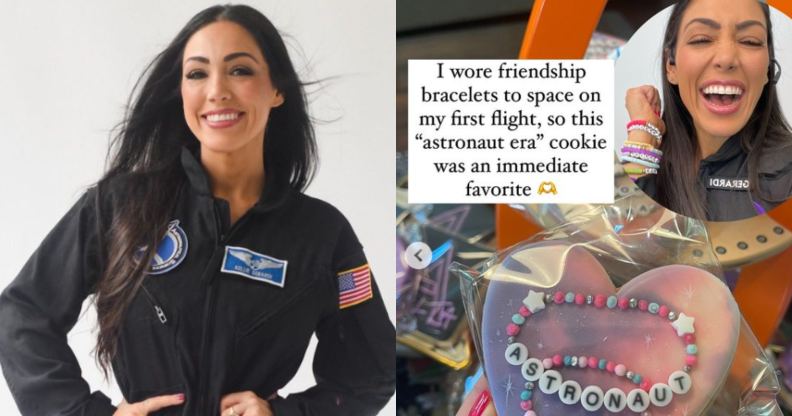 Scientist Kellie Gerardi had a career shower for her upcoming spaceflight. (@kelliegerardi/Instagram)