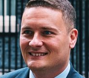 Wes Streeting smiling.
