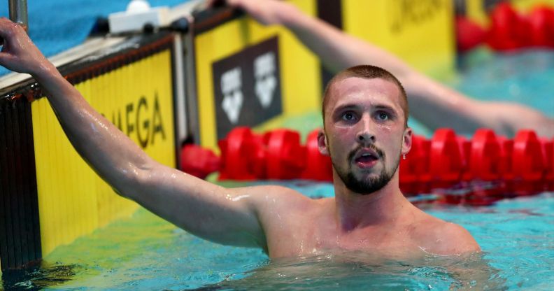 Dan Jervis, Team GB swimmer