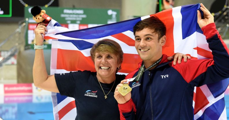 Jane Figueiredo and Tom Daley