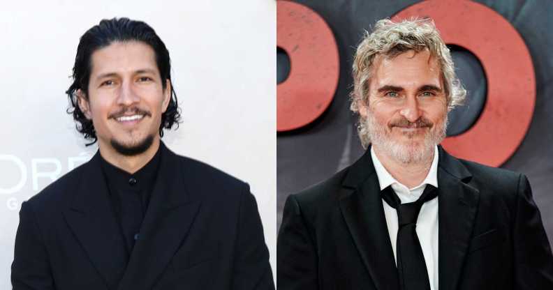 Danny Ramirez and Joaquin Phoenix