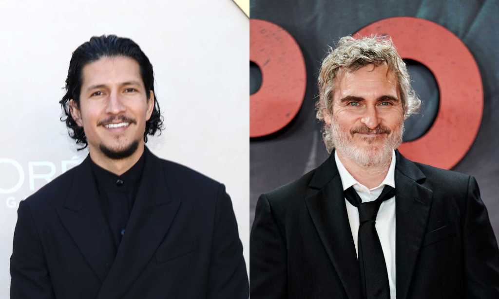 Danny Ramirez and Joaquin Phoenix