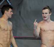Tom Daley and Jack Laugher of Team GB.