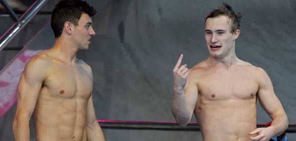 Tom Daley and Jack Laugher of Team GB.