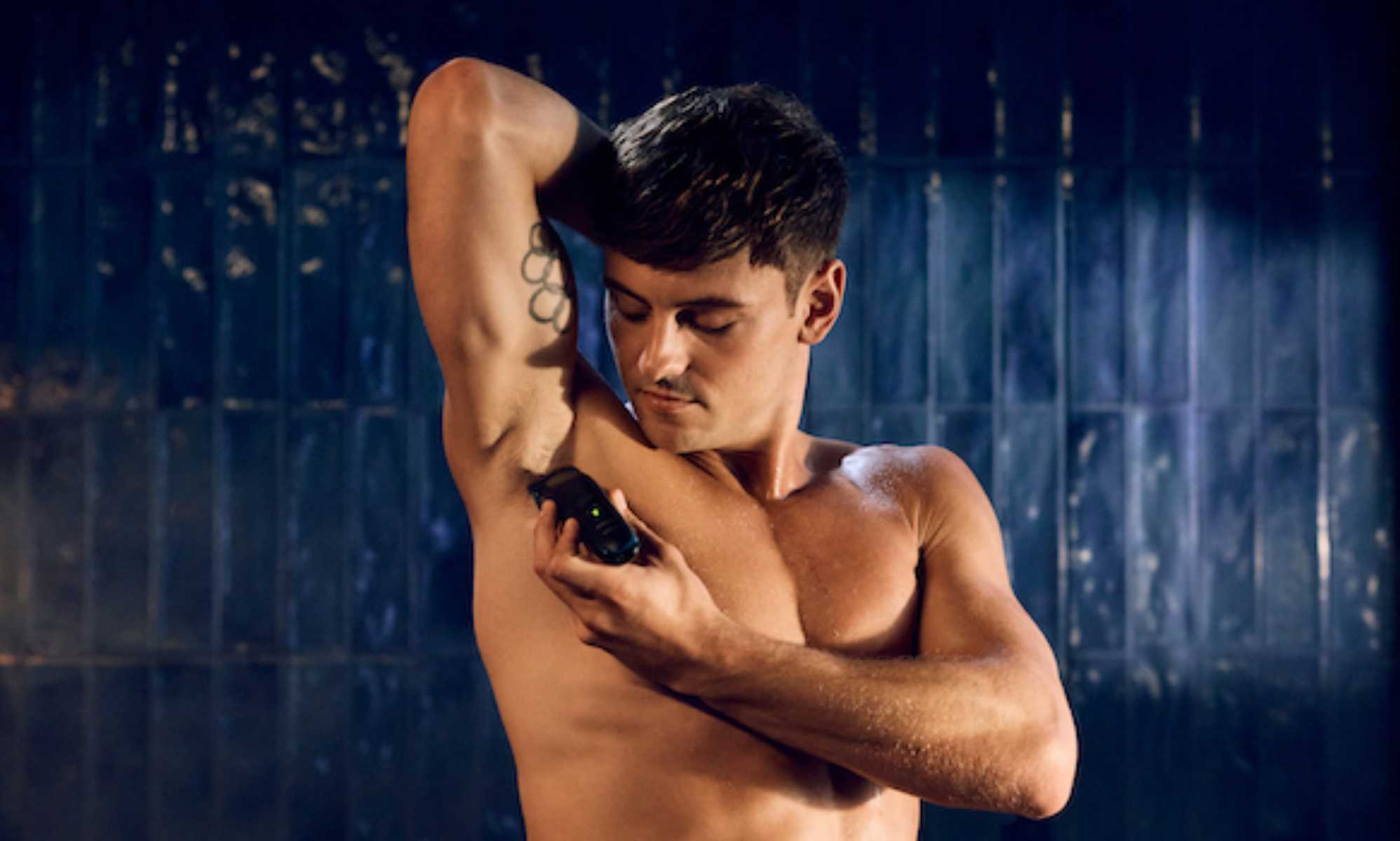 Tom Daley manscapes in thirsty new ad for Gillette body range