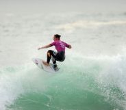 Pro surfer Tyler Wright