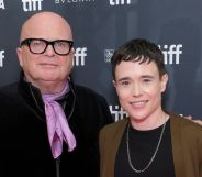 Dominic Savage and Elliot Page at TIFF Festival 2023 for Close To You