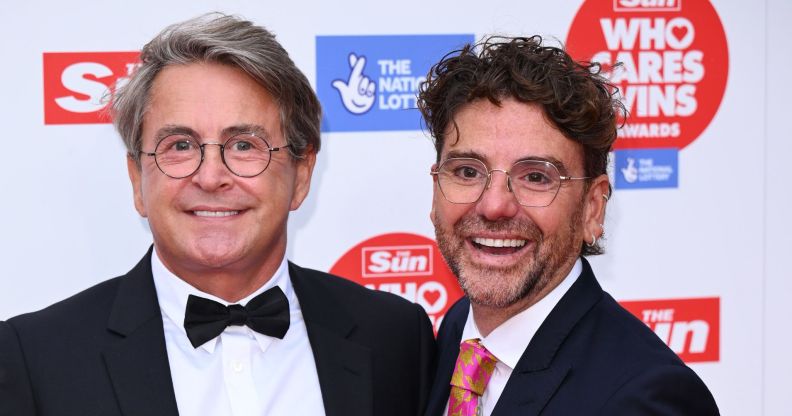 Gogglebox stars and former couple Stephen Webb and Daniel Lustig