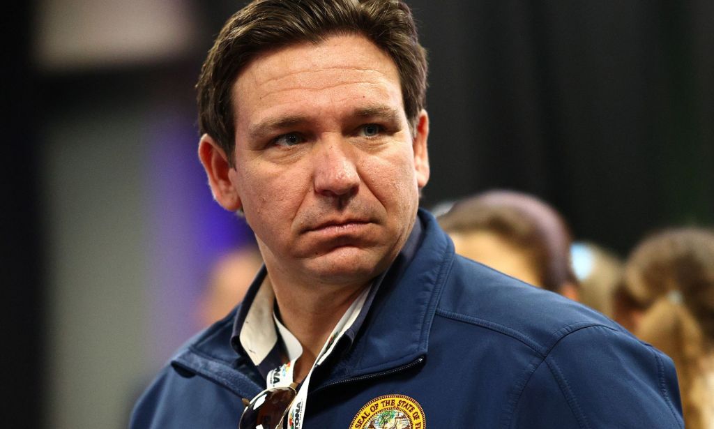 Florida's governor, Ron DeSantis.