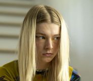 Hunter Schafer as trans teen Jules in Euphoria