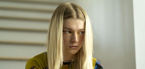 Hunter Schafer as trans teen Jules in Euphoria