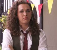 Iz Hesketh as Kitty in Hollyoaks