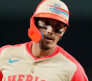 Jarren Duran pictured during a baseball game.