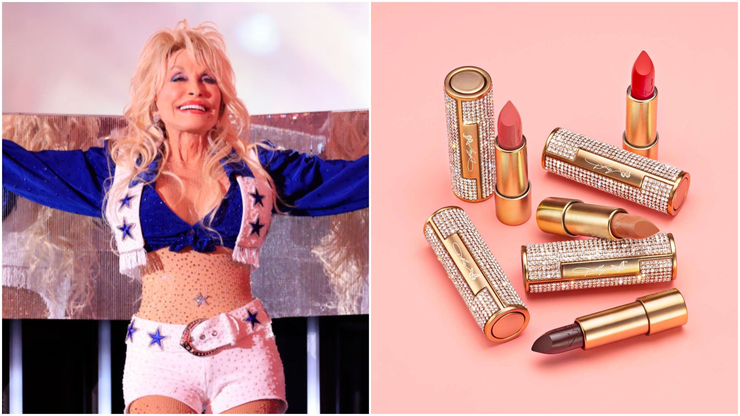 Dolly Parton launches beauty line & the gays are already obsessed