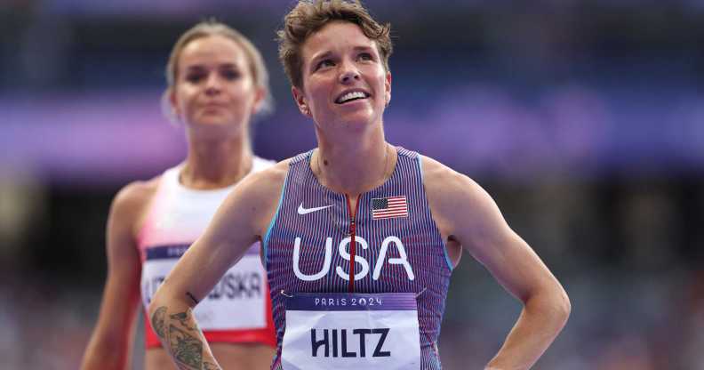 US runner Nikki Hiltz