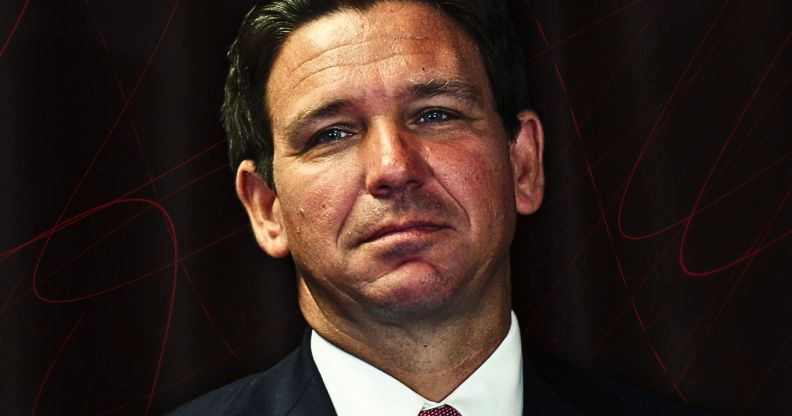 Ron DeSantis, pictured.