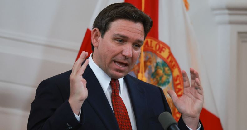 Florida governor Ron DeSantis