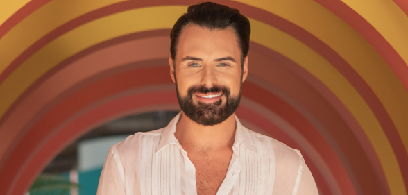 Rylan on set of Dating Naked UK