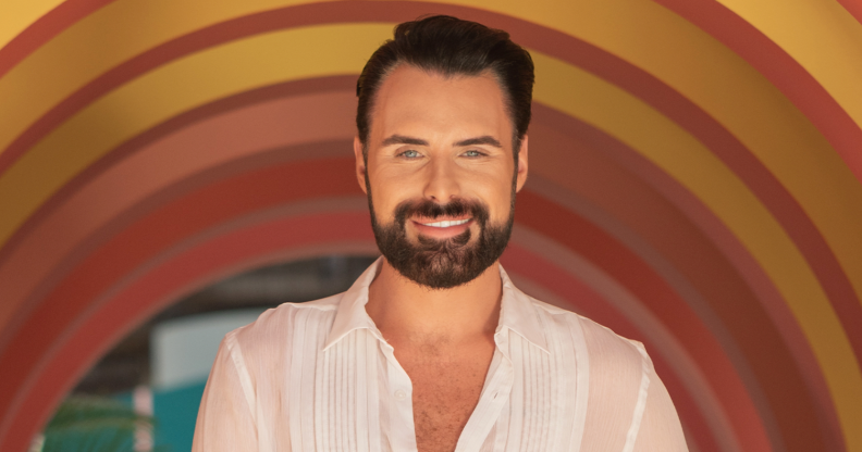 Rylan on set of Dating Naked UK