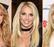 Sydney Sweeney (left), Britney Spears (centre)and Sabrina Carpenter (right)