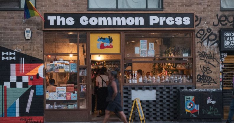 Photo of east London LGBTQ+ bookshop and café The Common Press