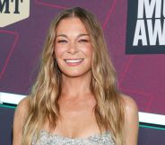 LeAnn Rimes smiling at the Country Music Awards in 2023