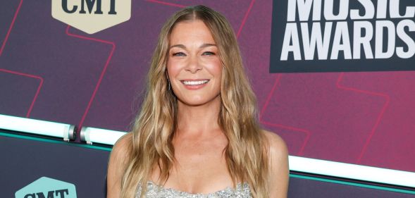 LeAnn Rimes smiling at the Country Music Awards in 2023