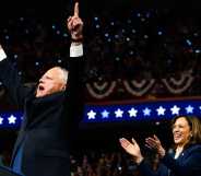 Tim Walz and Kamala Harris