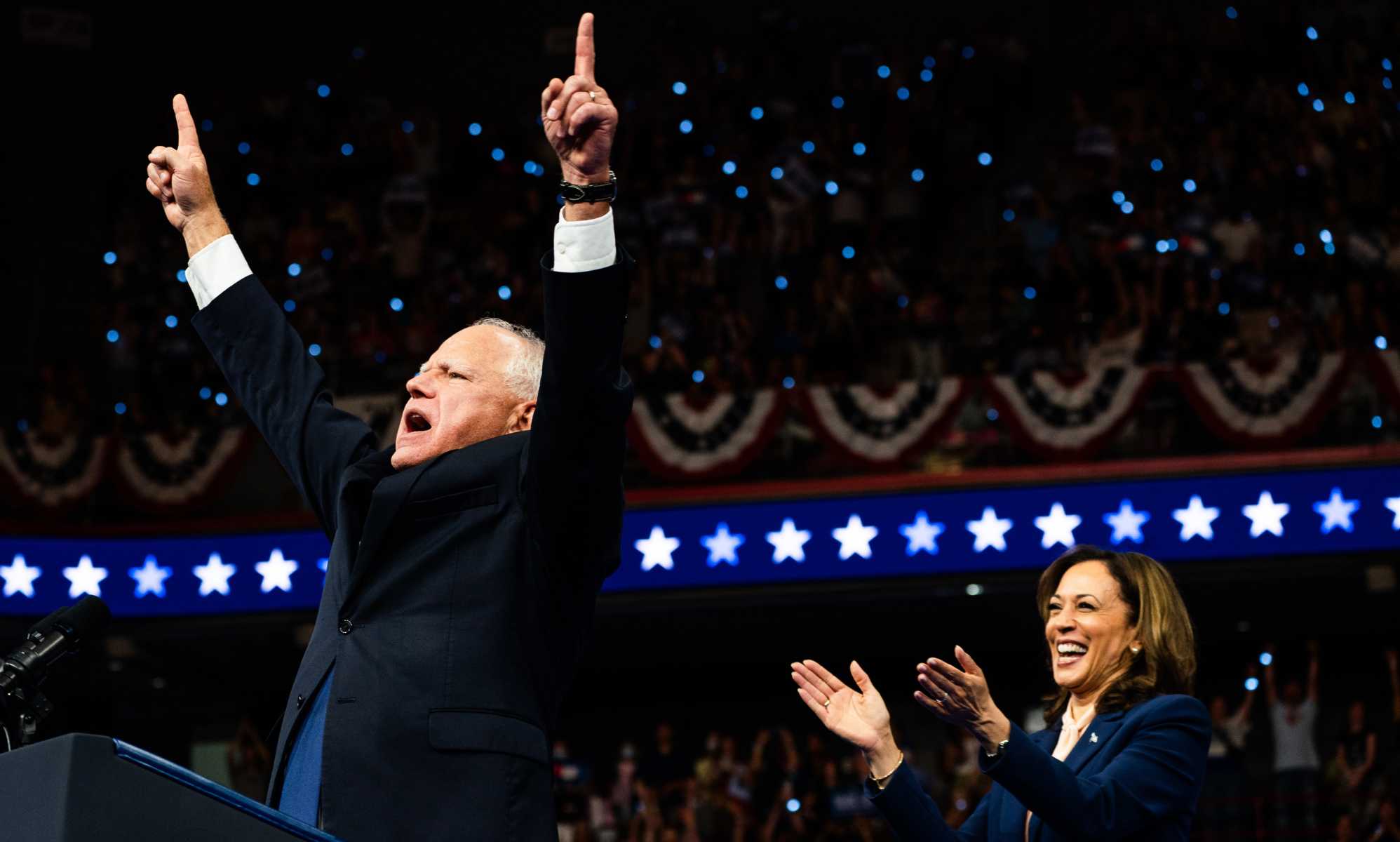 Key takeaways from Tim Walz's rousing first rally appearance