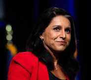 Tulsi Gabbard after endorsing Republican presidential nominee, former US president Donald Trump