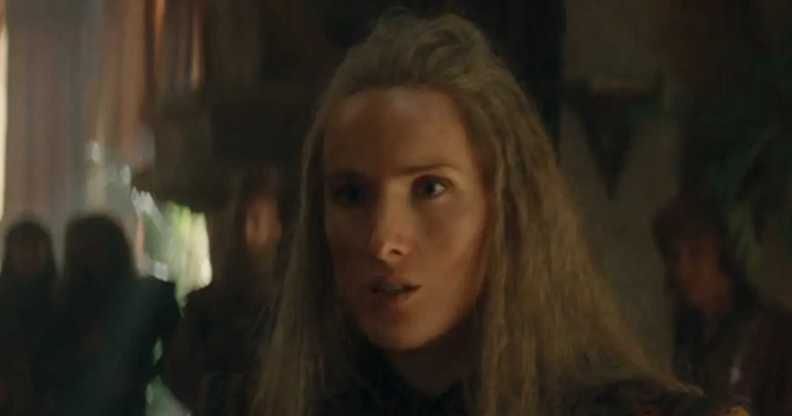 Abigail Thorn dans le rôle de l'amiral Lohar dans La Maison du Dragon