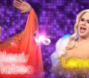 Canada's Drag Race finalists Alexis Mateo (left) and Lemon (right)