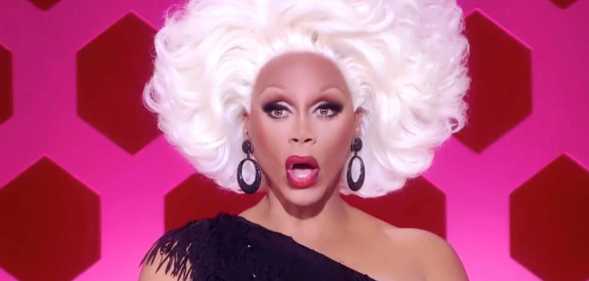 RuPaul looking shocked