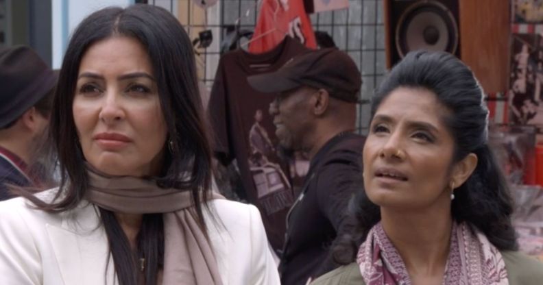 Ayesha and Suki in Eastenders