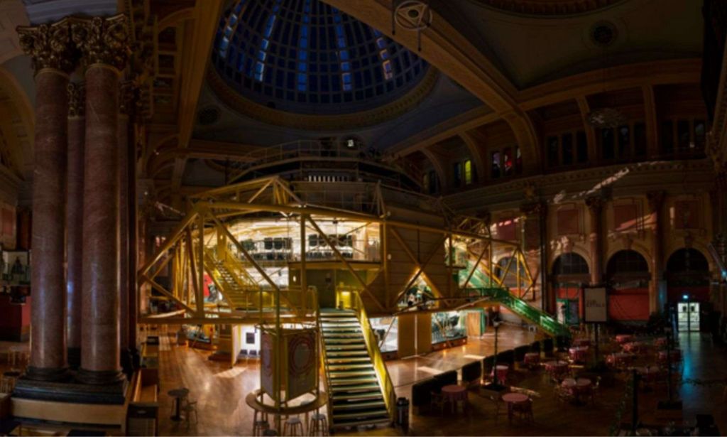 The Royal Exchange Theatre in Manchester. 