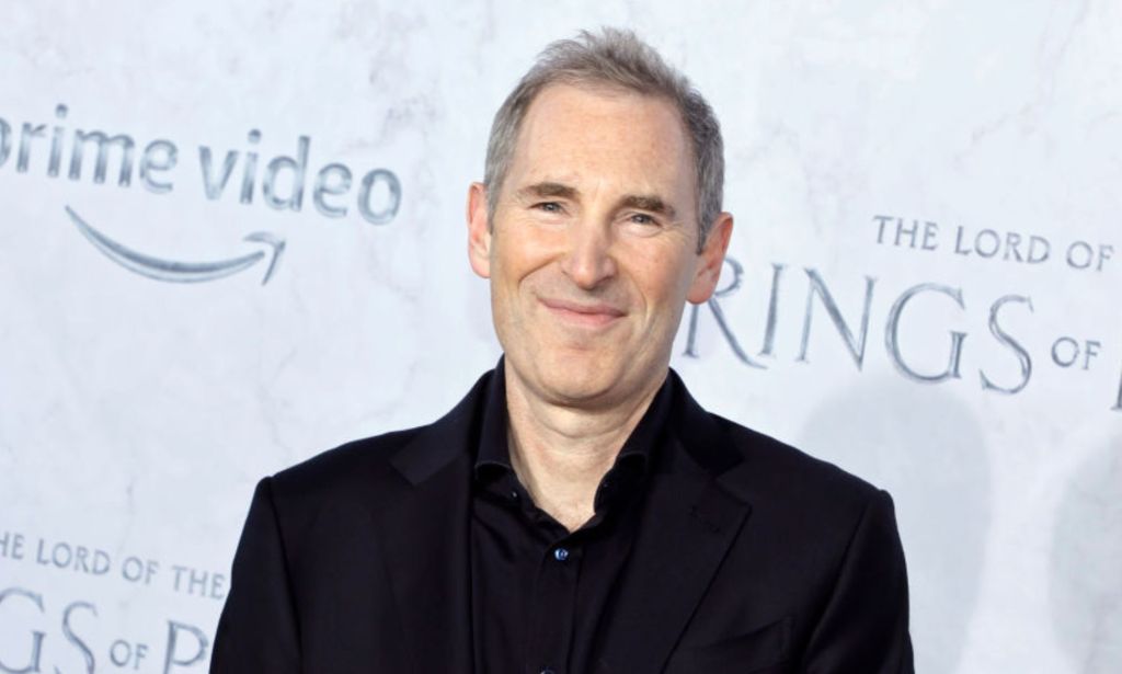 This is a picture of Amazon CEO Andy Jassy.
