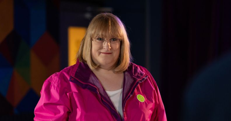 Annie Wallace as Sally St Claire in Hollyoaks